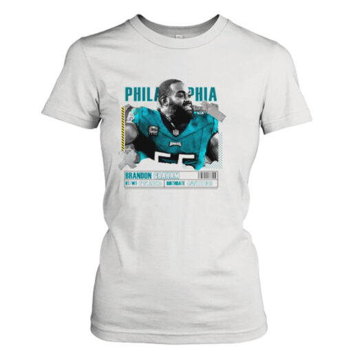 Brandon Graham Football Paper Poster Eagles shirt T-Shirt Hoodie