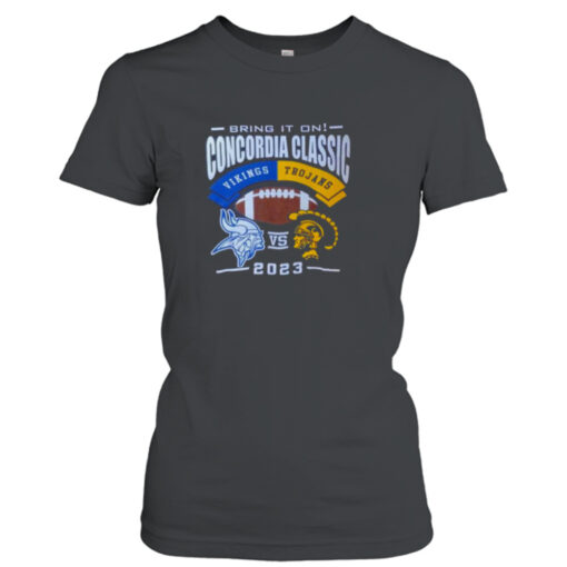 Bring It On Viking Vs Trojans 2023 Concordia Classic  T-Shirt Hoodie