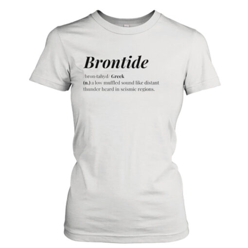 Brontide Word Definition shirt T-Shirt Hoodie