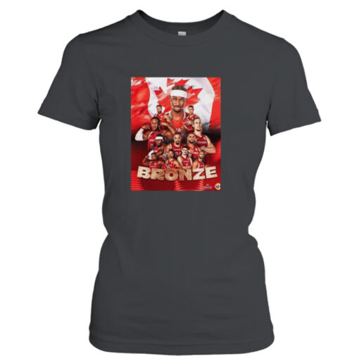 Bronze Canada Win Their First Ever World Cup Medal 2023 Unisex  T-Shirt Hoodie