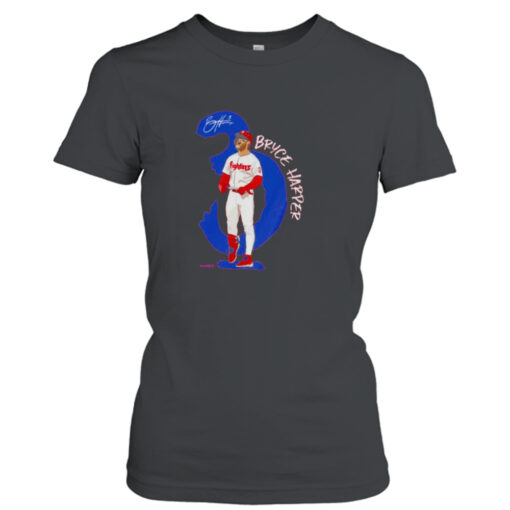 Bryce Harper 3 MVP Philadelphia Phillies signature  T-Shirt Hoodies