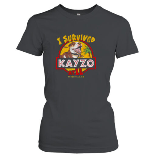 Bulldog I survived kayzo lost land shirt T-Shirt Hoodie