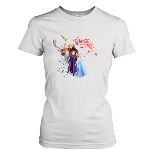 Cartoon Anna Elsa & Friends Change Frozen  T-Shirt Hoodies