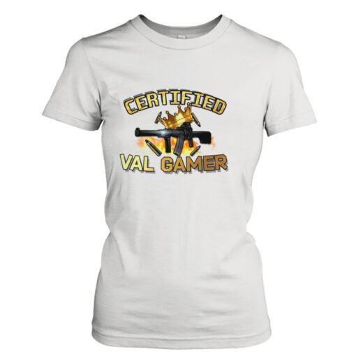 Certified val gamer  T-Shirt Hoodies