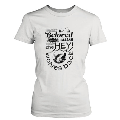 Dearly Beloved Wolves Back  T-Shirt Hoodies