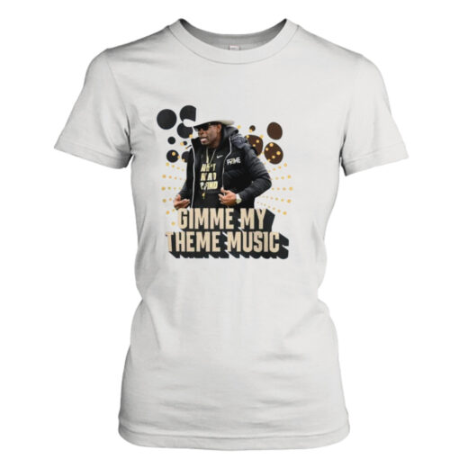 Deion Sanders Gimme My Theme Music T- T-Shirt Hoodie