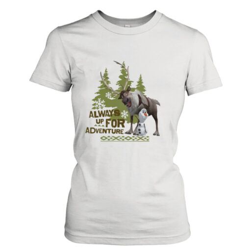 Frozen Always Up For Adventure  T-Shirt Hoodies