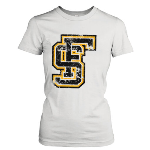 Fs Logo Distressed Framingham State  T-Shirt Hoodies