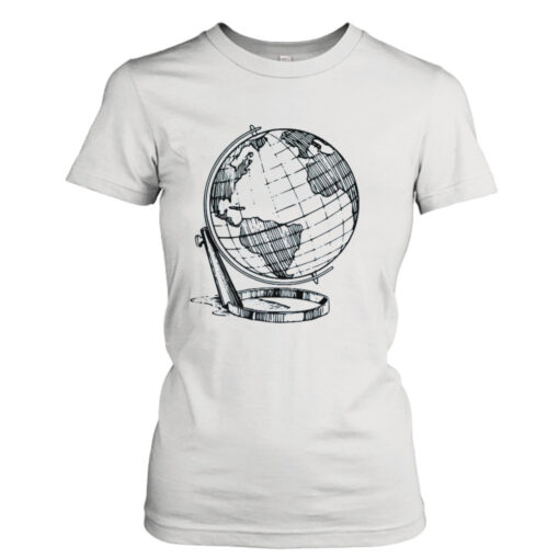 Globle Art Human Geography  T-Shirt Hoodies