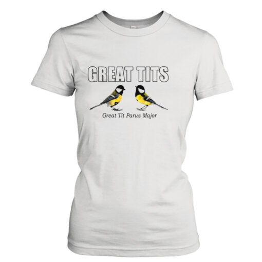 Great tits great tit Parus Major  T-Shirt Hoodies