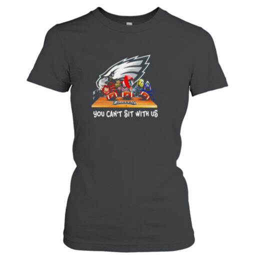 Horror Movies Characters Philadelphia Eagles You Can’t Sit With Us Halloween T-shirt T-Shirt Hoodie