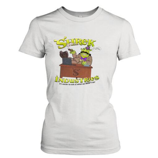 $hrek Industries Cartoon Art Shrek  T-Shirt Hoodies