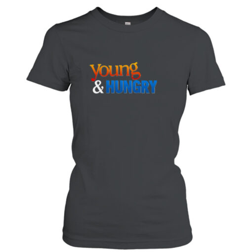 Logo Design Young & Hungry Graphic  T-Shirt Hoodies