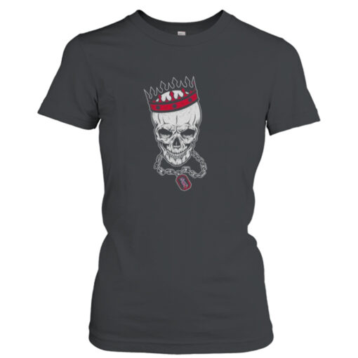 MLB Atlanta Braves Skull Rock With Crown 2023 shirt T-Shirt Hoodie