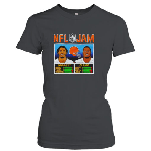 NFL Jam Cleveland Browns Myles Garrett and Nick Chubb shirt T-Shirt Hoodie