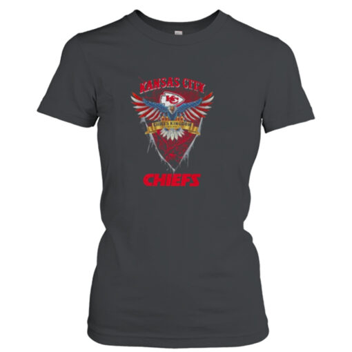 NFL US Eagle Chiefs Kingdom Kansas City Chiefs T- T-Shirt Hoodie