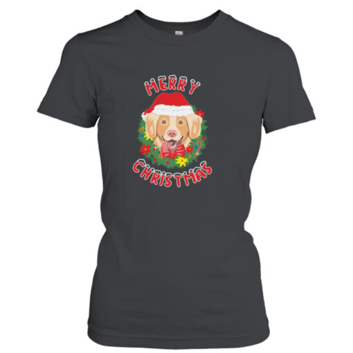 Nova Scotia Duck Tolling Retriever Christmas shirt T-Shirt Hoodie