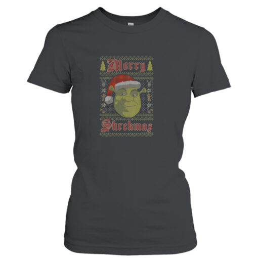 Shrek Merry Shrekmas Christmas shirt T-Shirt Hoodie