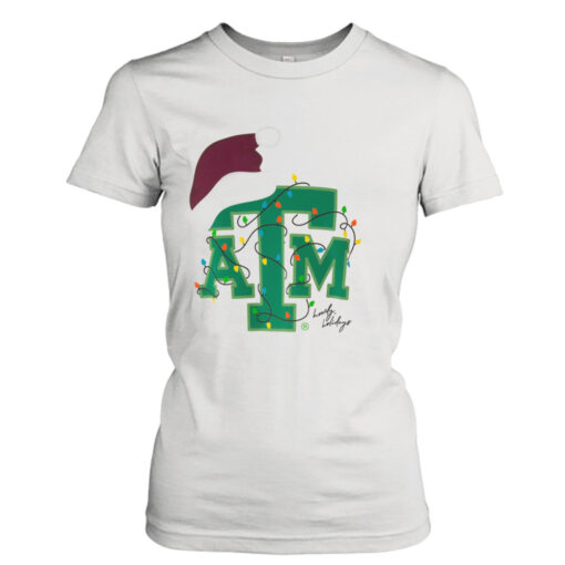 Texas A&M Christmas Lights T- T-Shirt Hoodie