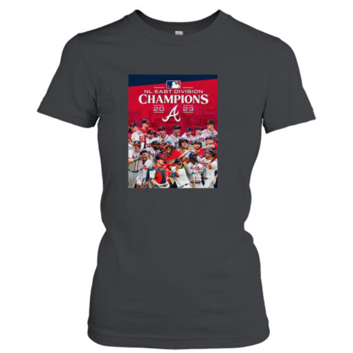 The Atlanta Braves Are 2023 Nl East Champions T-shirt T-Shirt Hoodie