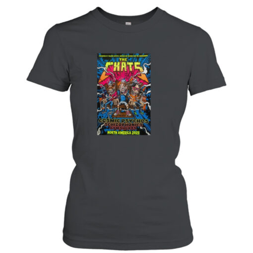 The Chats Comic Psychos Schizophonics Gymshorts North America Tour 2023 T-shirt T-Shirt Hoodie