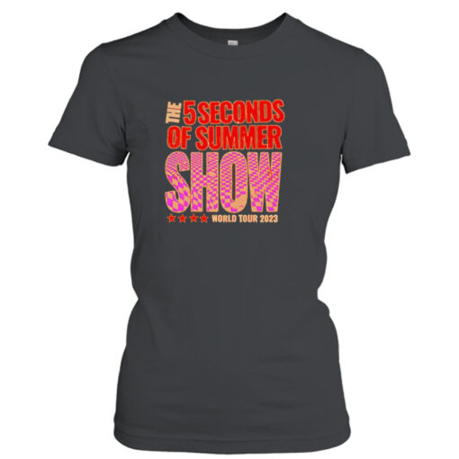 The Five Seconds Summer Show World Tour shirt T-Shirt Hoodie