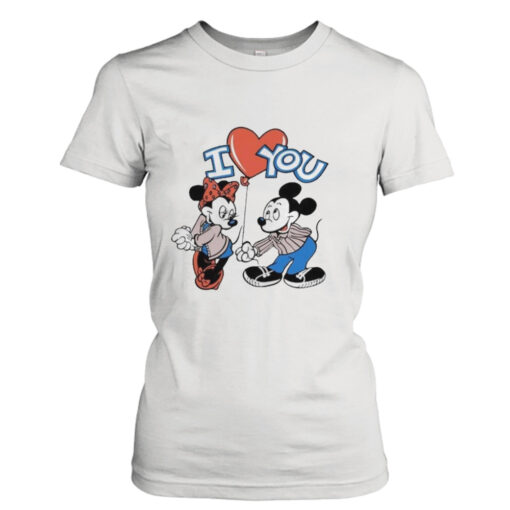 The Minnie Mouse I Love You T-shirt T-Shirt Hoodie