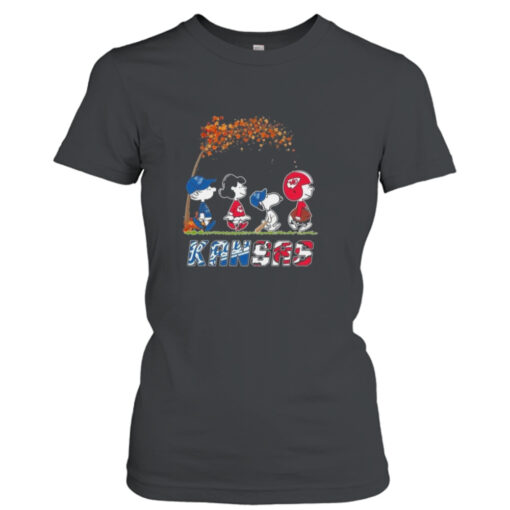 The Peanuts Characters Fall Kansas Sport Team 2023  T-Shirt Hoodie