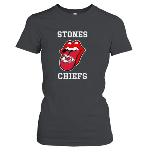 The Rolling Stone Kansas City Chiefs Lips 2023 Unisex  T-Shirt Hoodie