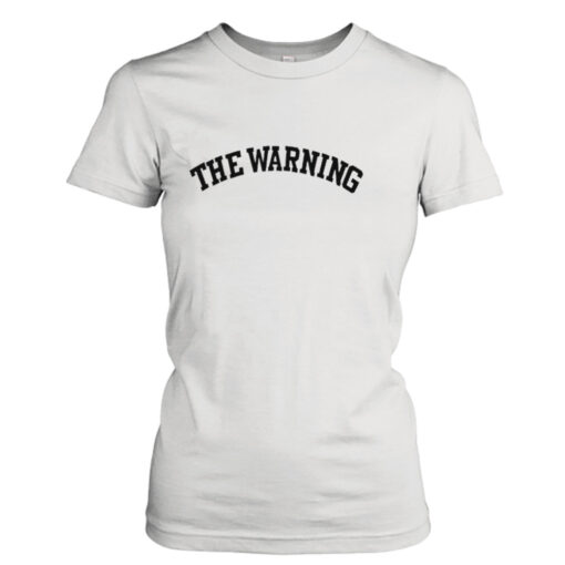 The Warning Varsity Gold  T-Shirt Hoodie