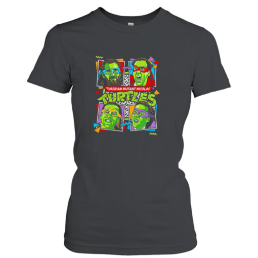 Thespian Mutant Nicolas Turtles T-shirt T-Shirt Hoodie