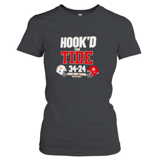 University Texas Longhorns 2023 Hook’d the Tide ComfortWash  T-Shirt Hoodie