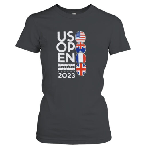 US Open Collection 2023 Vertical Slam  T-Shirt Hoodie