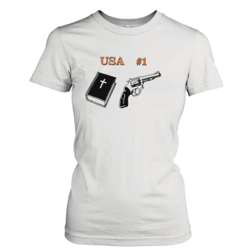 USA 1 bible book gun  T-Shirt Hoodies