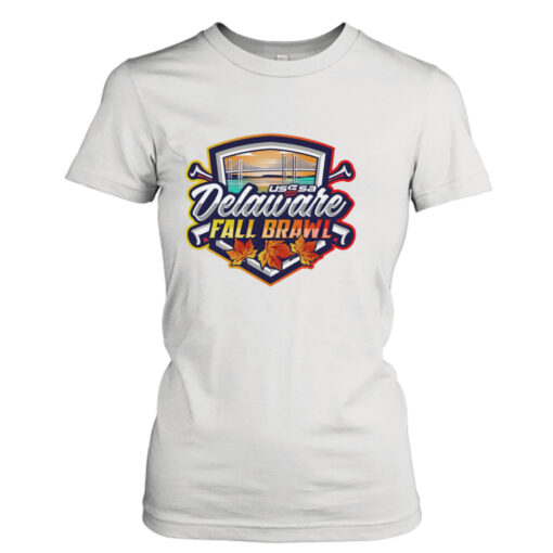 USSSA Delaware Fast Pitch Delaware Fall Brawl 2023 logo shirt T-Shirt Hoodie
