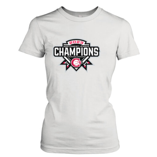 Vancouver Canadian 2023 Northwest League Champions  T-Shirt Hoodie