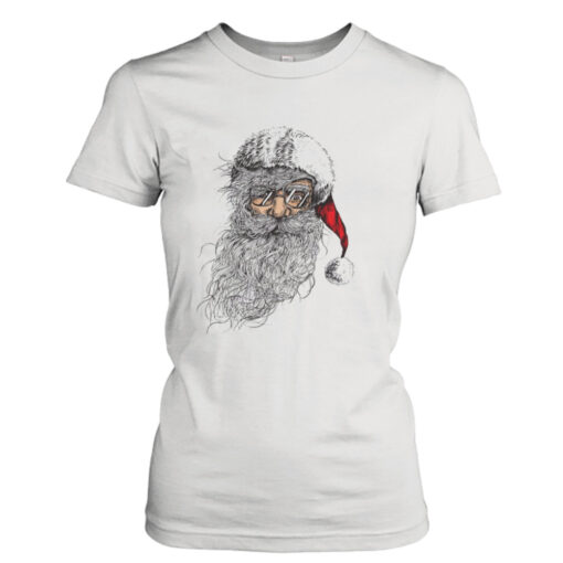 Vintage Retro Santa Claus Candy Cane Christmas Holiday shirt T-Shirt Hoodie