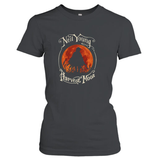 Vintage Rock Retro Harvest Moon In Night Hallowen shirt T-Shirt Hoodie