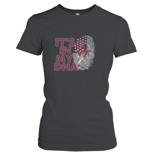 Virginia Tech Hokies Football 2023 It’s In My DNA shirt T-Shirt Hoodie