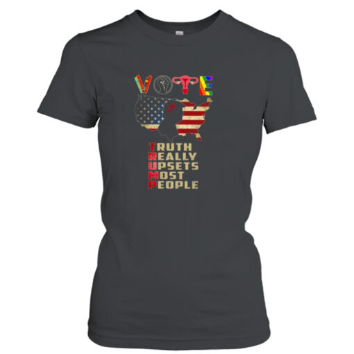 Vote Donald Trump Truth Really Upsets Most People T-shirt T-Shirt Hoodie