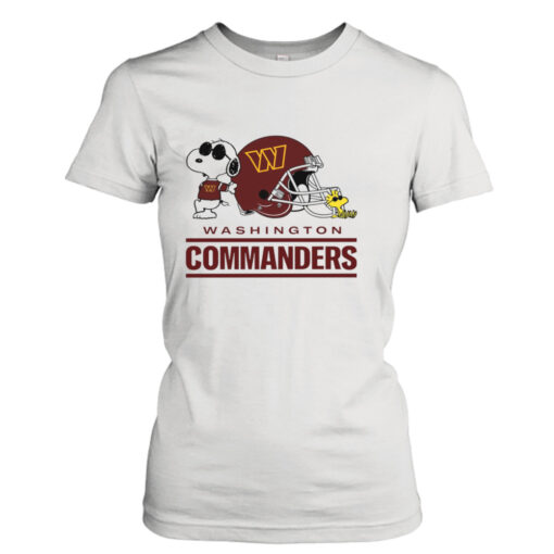 Washington Commanders Snoopy And Woodstock shirt T-Shirt Hoodie