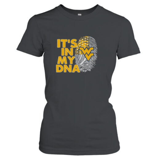 West Virginia Mountaineers Football 2023 It’s In My DNA shirt T-Shirt Hoodie