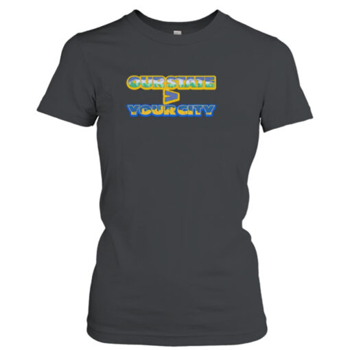 West Virginia Mountaineers Our State morethan your city shirt T-Shirt Hoodie