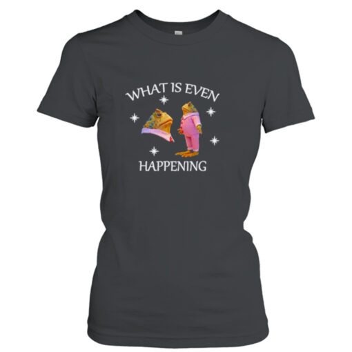 What is even happening frog  T-Shirt Hoodies