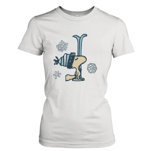 Woodstock Ski Pro Peanuts  T-Shirt Hoodies