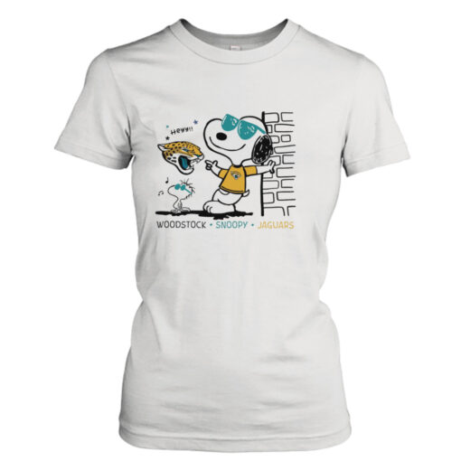 Woodstock Snoopy Jaguars shirt T-Shirt Hoodie