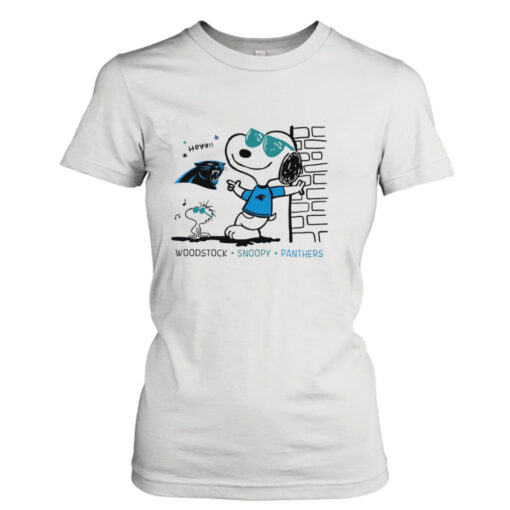 Woodstock Snoopy Panthers shirt T-Shirt Hoodie