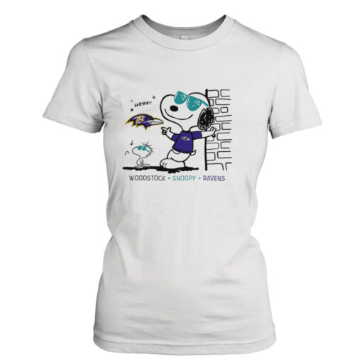 Woodstock Snoopy Ravens shirt, T-Shirt Hoodie