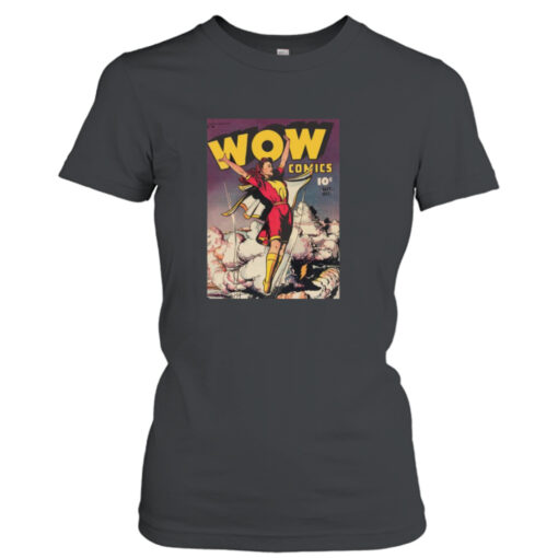 Wow Comics Shazam Mary Marvel  T-Shirt Hoodies