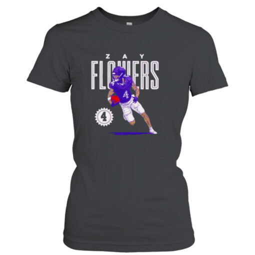 Zay Flowers Baltimore Card football shirt T-Shirt Hoodie